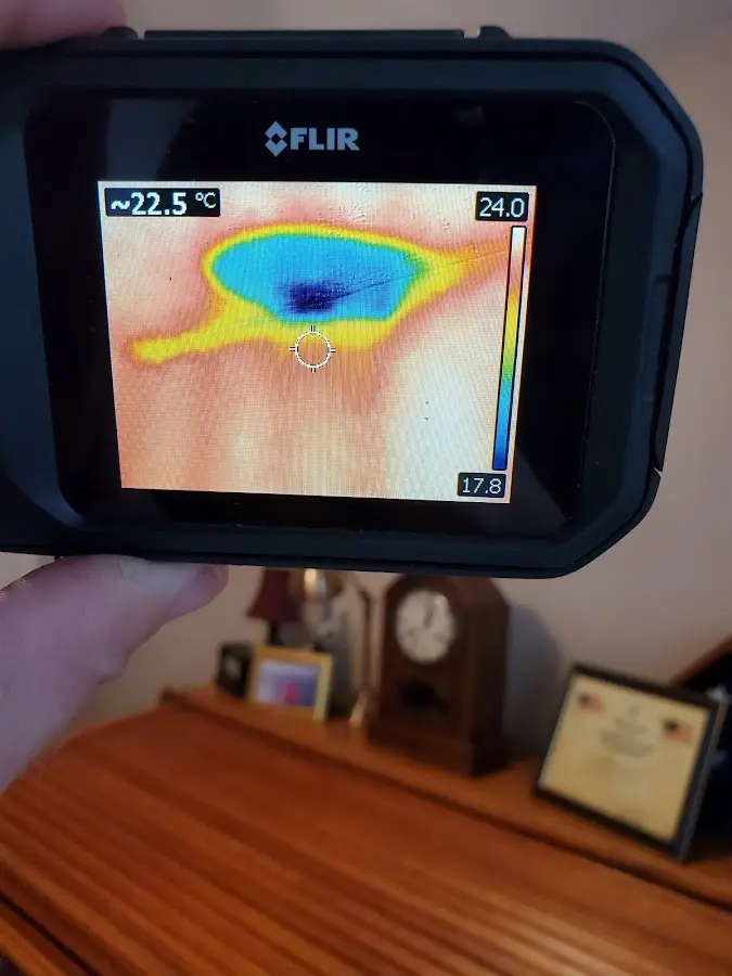 Thermal imaging inspection for water damage in Manhattan